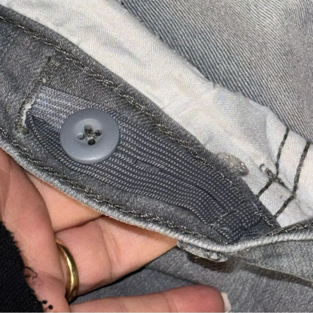 The children’s place size 12 P super skinny Light Gray Jeans